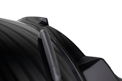 SPOILER COFANO ADATTA A ALFA ROMEO STELVIO SPORTIVO IN ABS NERO LUCIDO VELOCE ..