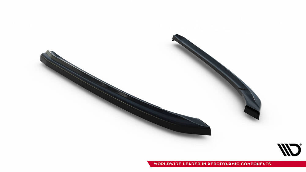 SPLITTER LATERALI POSTERIORI ADATTO COMPATIBILE PER AUDI A8 D4 (2009-2013)