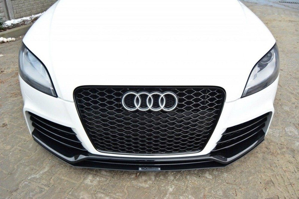 SPLITTER ANTERIORE RACING COMPATIBILE PER  V.1 AUDI TT RS 8J  (2009-2013)