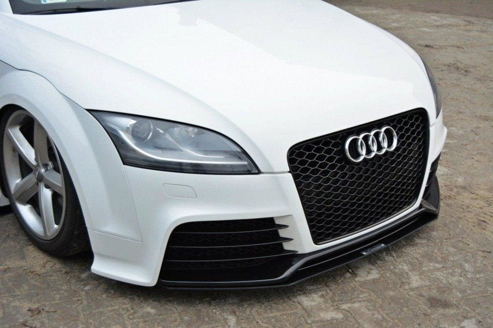 SPLITTER ANTERIORE RACING COMPATIBILE PER  V.1 AUDI TT RS 8J  (2009-2013)