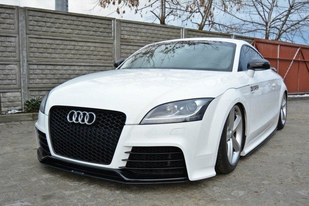 SPLITTER ANTERIORE RACING COMPATIBILE PER  V.1 AUDI TT RS 8J  (2009-2013)