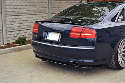 SPLITTER LATERALI POSTERIORI ADATTO COMPATIBILE PER AUDI A8 W12 D3 (2004-2009)