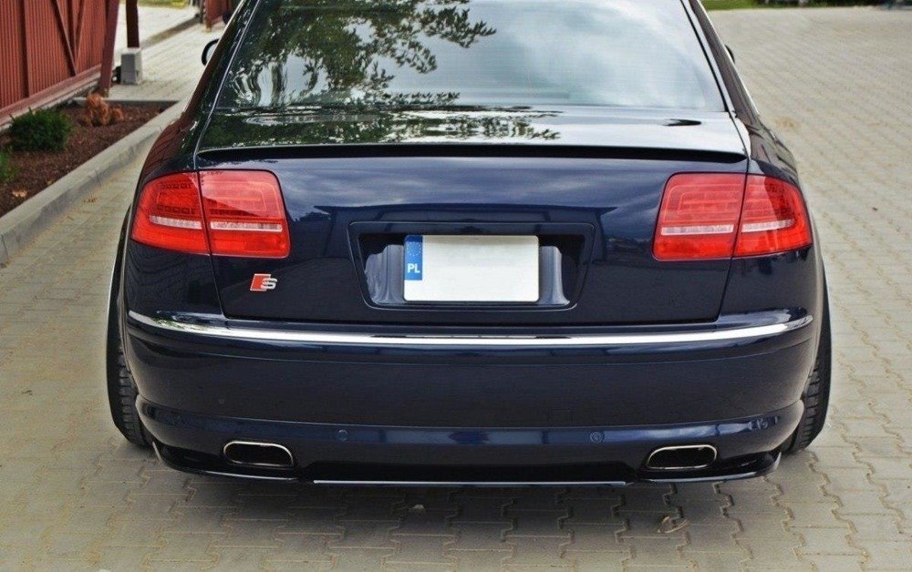 SPLITTER LATERALI POSTERIORI ADATTO COMPATIBILE PER AUDI A8 W12 D3 (2004-2009)