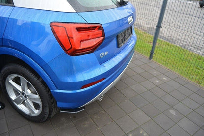 SPLITTER LATERALI POSTERIORI COMPATIBILE PER AUDI Q2 MK.1 (2016-2020)