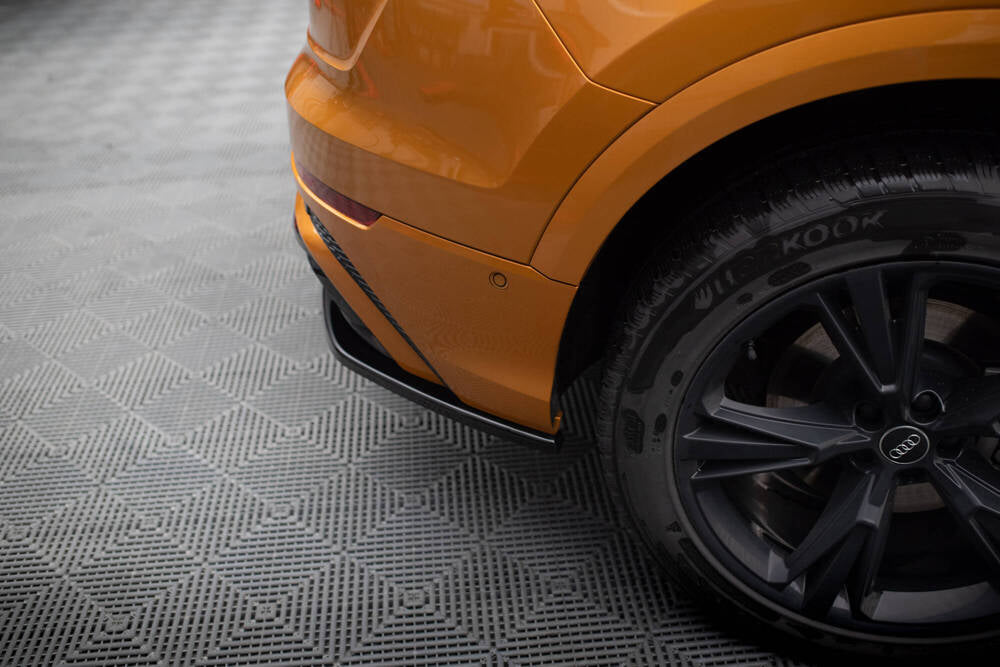SPLITTER LATERALI POSTERIORI ADATTO PER AUDI Q8 S-LINE ( 2018- )