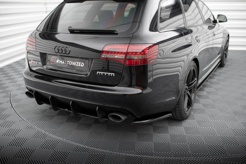 SPLITTER LATERALI POSTERIORI AUDI RS6 AVANT C6 (2007 - 2010)