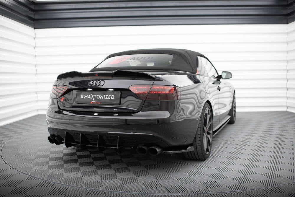 SPLITTER LATERALI POSTERIORI ADATTO PER AUDI S5 / A5 S-LINE COUPÉ / CABRIOLET 8T