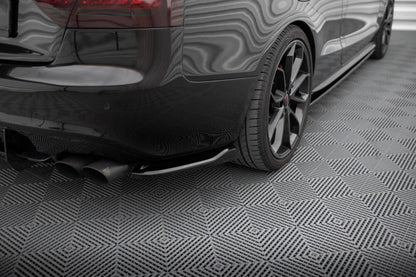 SPLITTER LATERALI POSTERIORI ADATTO PER AUDI S5 / A5 S-LINE COUPÉ / CABRIOLET 8T