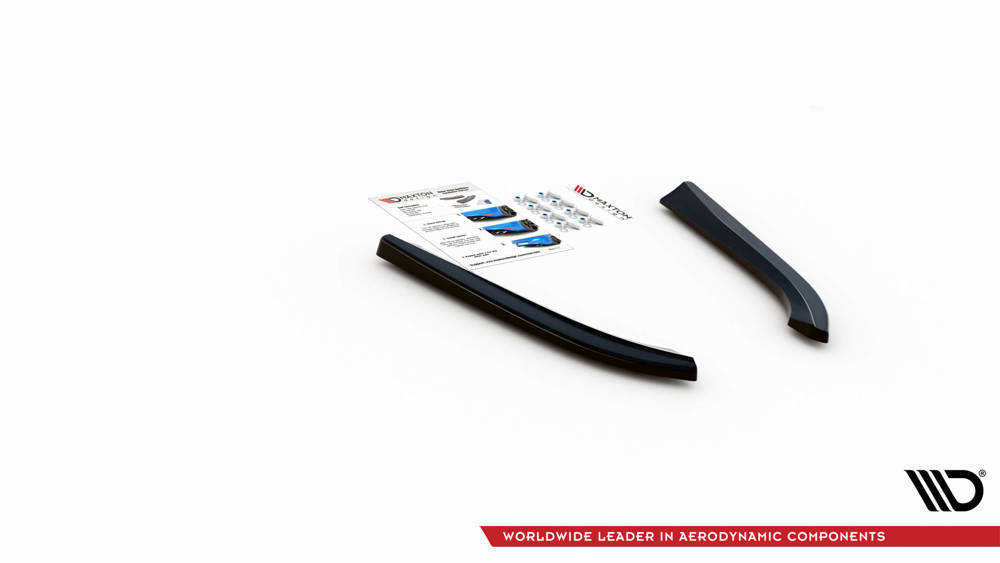 SPLITTER LATERALI POSTERIORI ADATTO COMPATIBILE PER  AUDI S8 D3