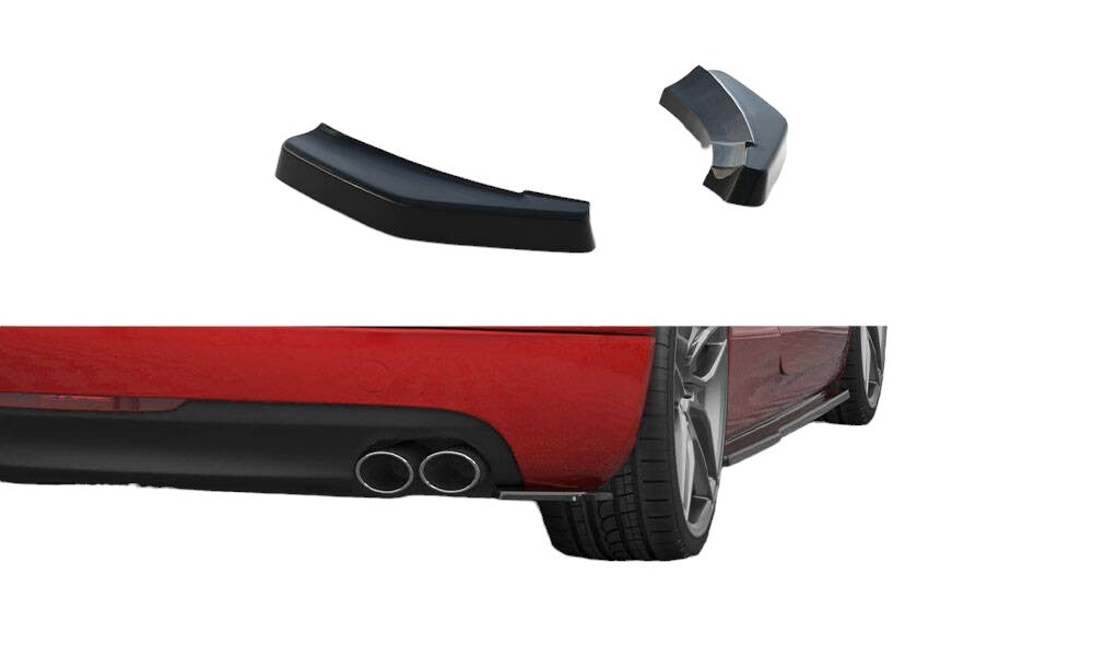 REAR SIDE SPLITTERS SUITABLE FOR AUDI TT 3.2 V6 8J 