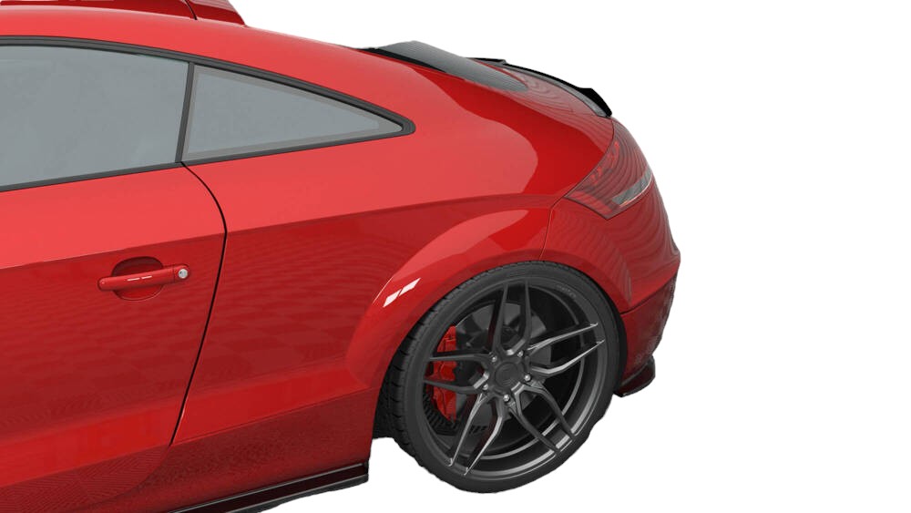 REAR SIDE SPLITTERS SUITABLE FOR AUDI TT 3.2 V6 8J 