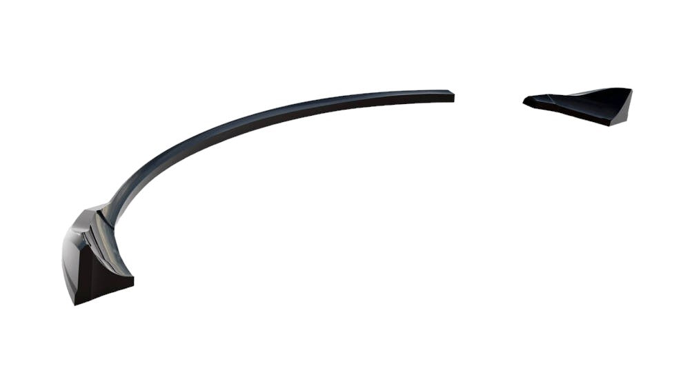 REAR SIDE SPLITTERS SUITABLE FOR Audi TT 8J 2006 - 2010