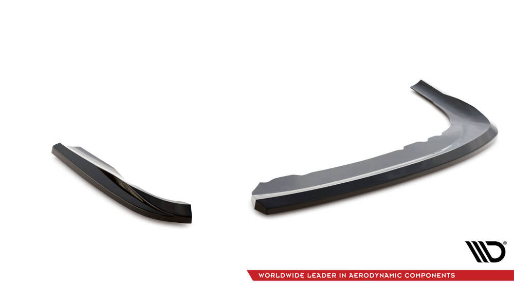 SPLITTER LATERALI POSTERIORI ADATTO PER  BMW 3 COUPE E46  (1998-2003)