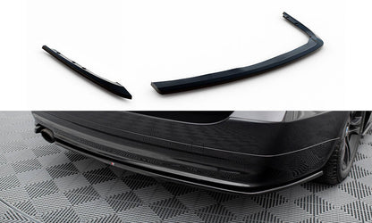 SPLITTER LATERALI POSTERIORI ADATTO PER BMW 3 TOURING E91  (2004-2008)