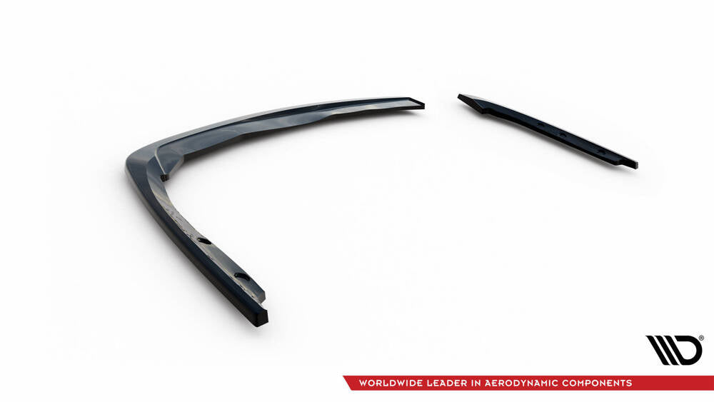 SPLITTER LATERALI POSTERIORI ADATTO PER BMW 3 TOURING E91  (2004-2008)