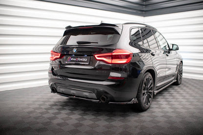 SPLITTER LATERALI POSTERIORI ADATTO PER BMW X3 G01  (2017-2021)