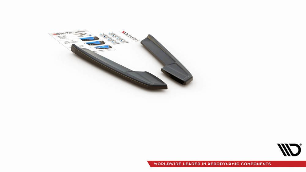 SPLITTER LATERALI POSTERIORI adatto compatibile per V.1 AUDI RS6 C8 / RS7 C8  2019-