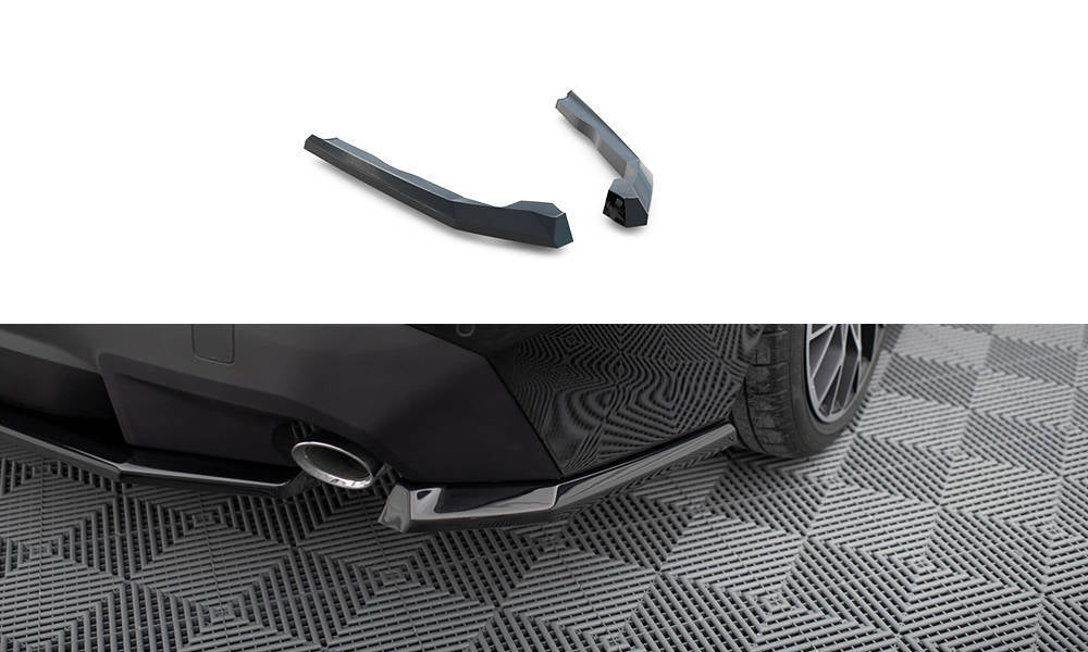 SPLITTER LATERALI POSTERIORI COMPATIBILE PER V.1 BMW 2 COUPE G42  (2021 - )