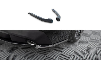 SPLITTER LATERALI POSTERIORI COMPATIBILE PER V.1 BMW 2 COUPE G42  (2021 - )