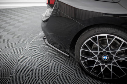 SPLITTER LATERALI POSTERIORI COMPATIBILE PER V.1 BMW 2 COUPE G42  (2021 - )