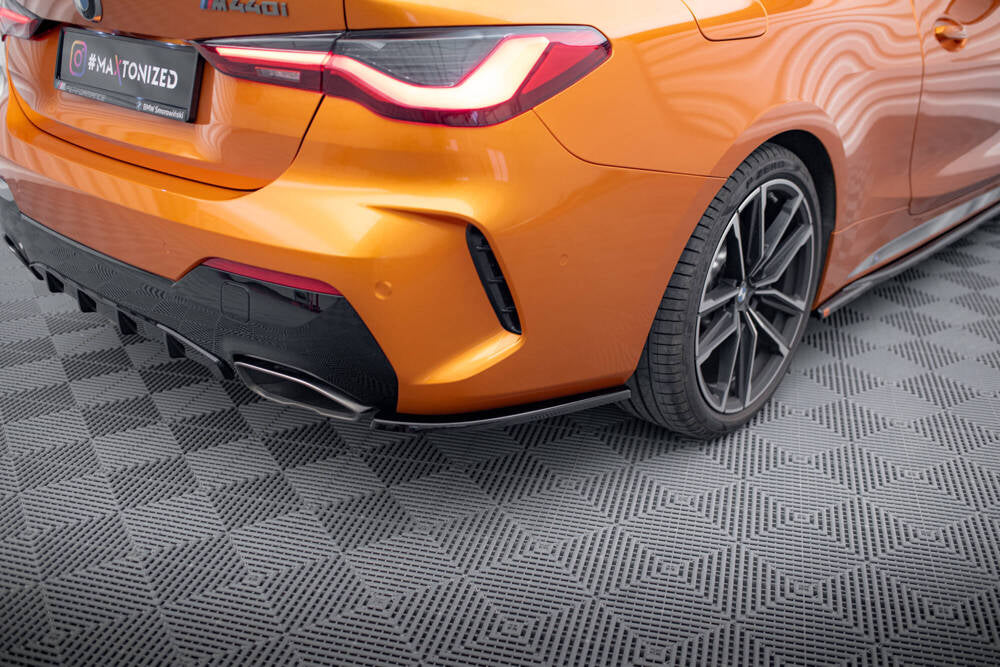 SPLITTER LATERALI POSTERIORI ADATTO COMPATIBILE PER V.1 BMW M440I G22  (2020 - )