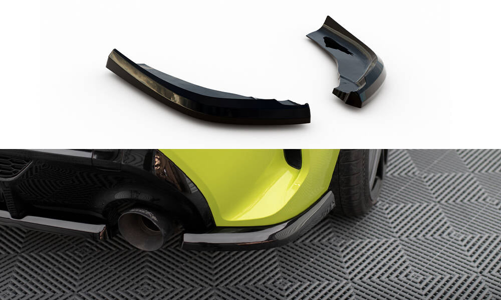 SPLITTER LATERALI POSTERIORI ADATTO PER V.11 BMW 1 M-PACK / M135I F40  (2019 - )