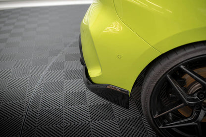 SPLITTER LATERALI POSTERIORI ADATTO PER  V.12 BMW 1 M-PACK / M135I F40  (2019 - )