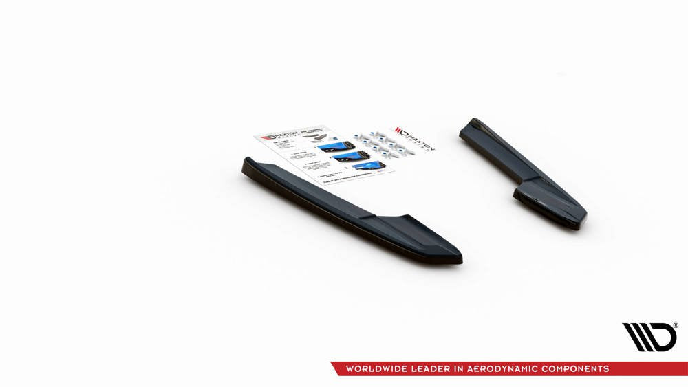 SPLITTER LATERALI POSTERIORI ADATTO PER V.2 AUDI RS6 C8 / RS7 C8  (2019- )