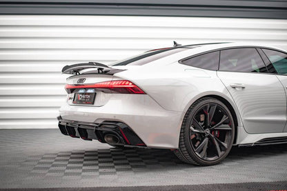 SPLITTER LATERALI POSTERIORI ADATTO PER V.2 AUDI RS6 C8 / RS7 C8  (2019- )