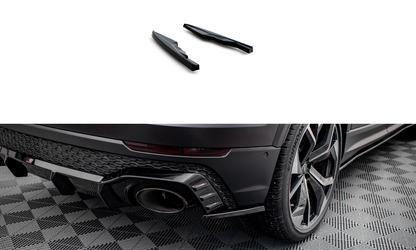 SPLITTER LATERALI POSTERIORI adatto per V.2 AUDI RSQ8 MK1  (2019 - )