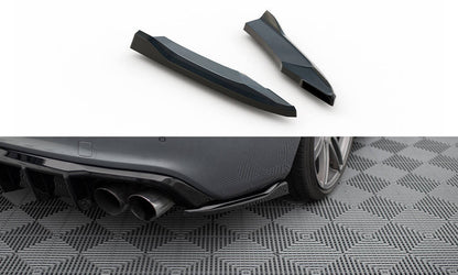SPLITTER LATERALI POSTERIORI adatto compatibile per V.2 AUDI S5 COUPE 8T FACELIFT