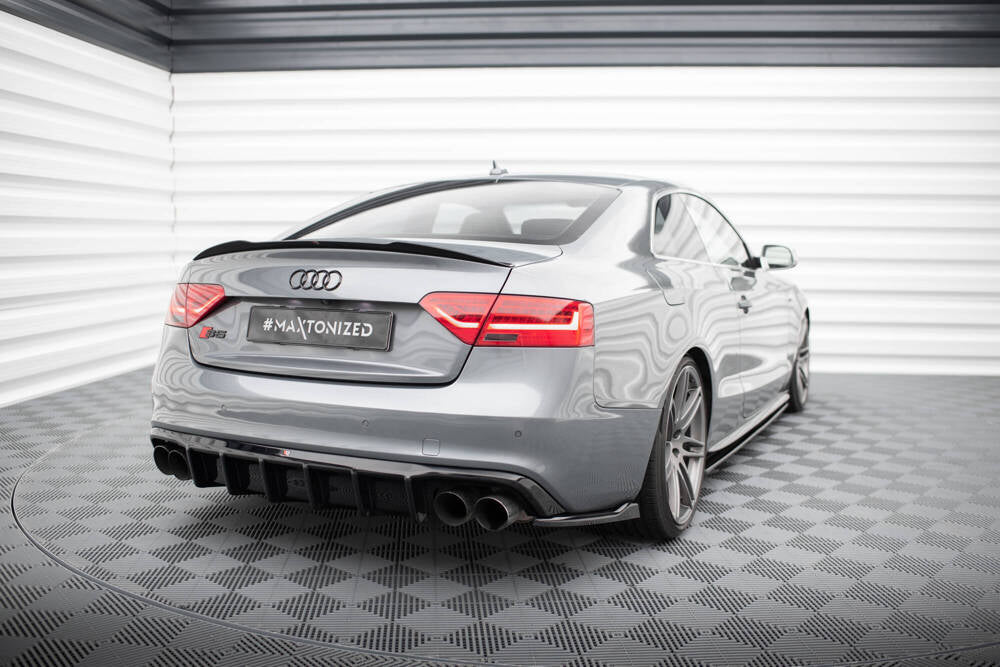 SPLITTER LATERALI POSTERIORI adatto compatibile per V.2 AUDI S5 COUPE 8T FACELIFT