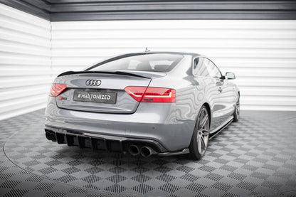 SPLITTER LATERALI POSTERIORI adatto compatibile per V.2 AUDI S5 COUPE 8T FACELIFT