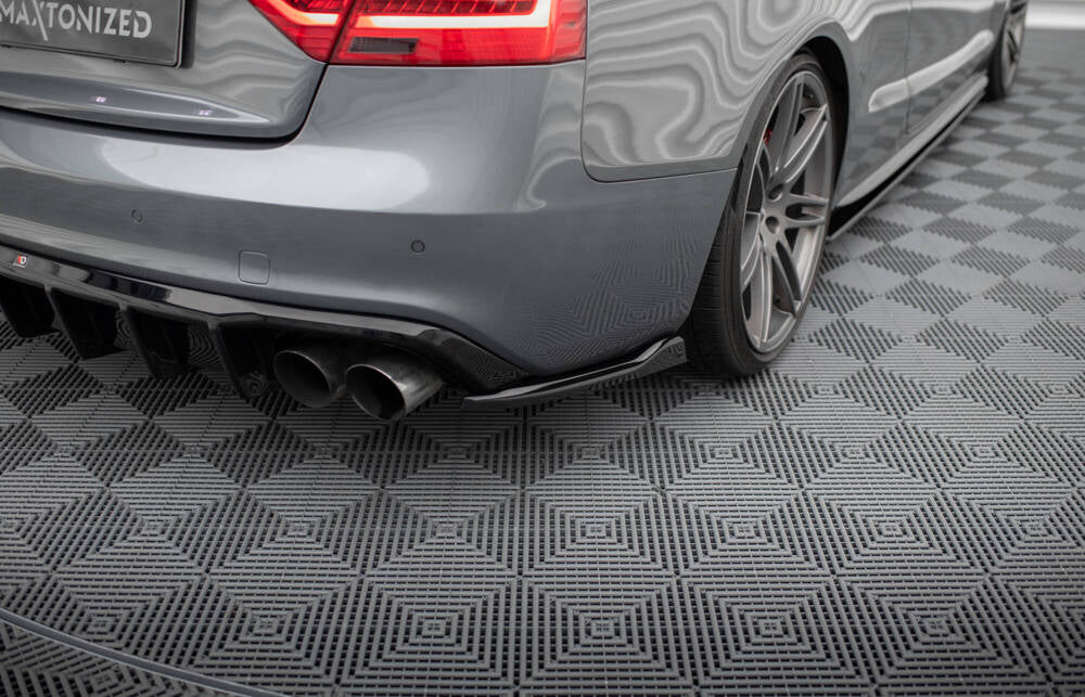 SPLITTER LATERALI POSTERIORI adatto compatibile per V.2 AUDI S5 COUPE 8T FACELIFT