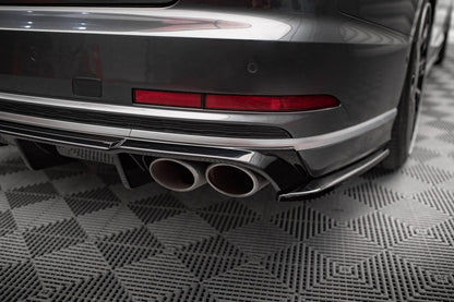 SPLITTER LATERALI POSTERIORI ADATTO COMPATIBILE PER AUDI S8 D5  (2019 - 2021)