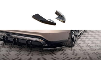 SPLITTER LATERALI POSTERIORI ADATTO COMPATIBILE PER V.2 AUDI E-TRON GT / RS GT MK1  (2021 - )