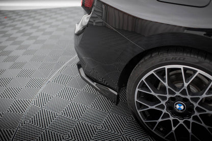 SPLITTER LATERALI POSTERIORI V.2 ADATTO PER  BMW 2 COUPE G42  (2021 - )