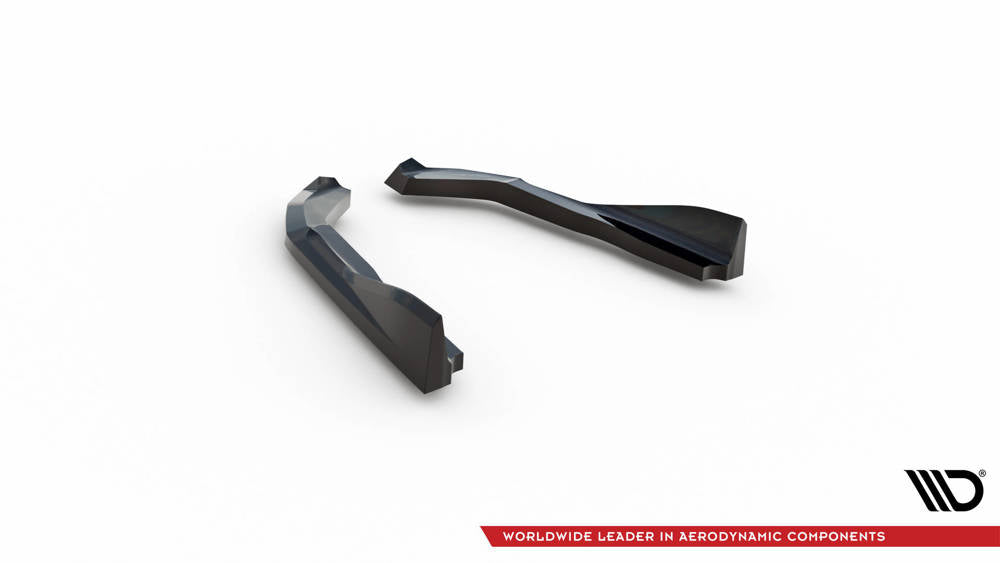 SPLITTER LATERALI POSTERIORI V.2 ADATTO PER  BMW 2 COUPE G42  (2021 - )