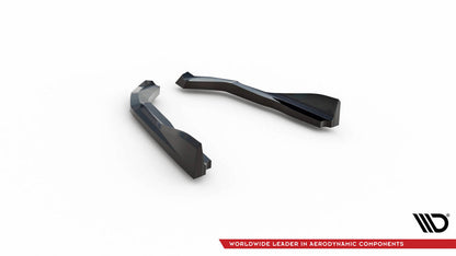 SPLITTER LATERALI POSTERIORI V.2 ADATTO PER  BMW 2 COUPE G42  (2021 - )