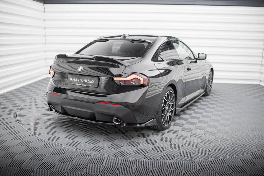 SPLITTER LATERALI POSTERIORI V.2 ADATTO PER  BMW 2 COUPE G42  (2021 - )