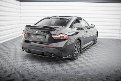 SPLITTER LATERALI POSTERIORI V.2 ADATTO PER  BMW 2 COUPE G42  (2021 - )