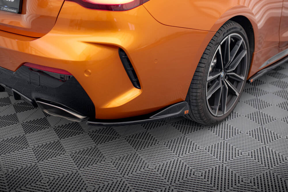SPLITTER LATERALI POSTERIORI COMPATIBILI PER V.2 BMW M440I G22   (2020 - )