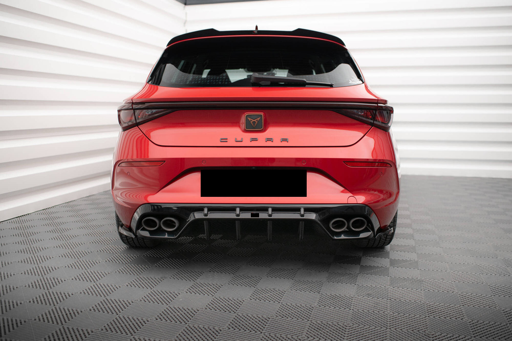 💫ART.8449 Spoiler Stile Maxton per Seat/Cupra Leon MK4 4 porte Hatchback 2021+💫