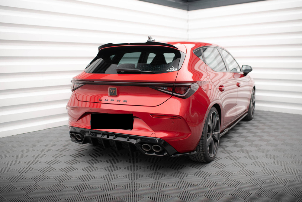 💫ART.8449 Spoiler Stile Maxton per Seat/Cupra Leon MK4 4 porte Hatchback 2021+💫