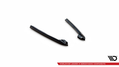 SPLITTER LATERALI POSTERIORI adatto per V.3 AUDI A6 AVANT C7 (2011 - 2014 )