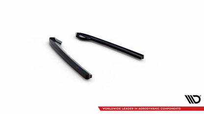 SPLITTER LATERALI POSTERIORI adatto per V.3 AUDI A6 AVANT C7 (2011 - 2014 )