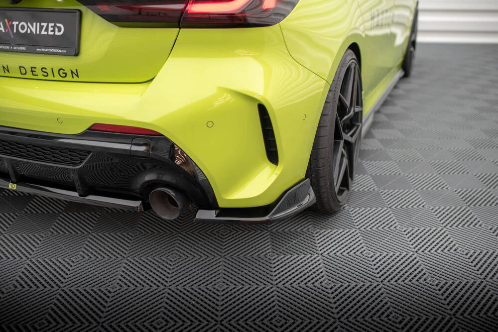 SPLITTER LATERALI POSTERIORI COMPATIBILE PER  V.9 BMW 1 M-PACK / M135I F40  (2019 - )