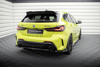 SPLITTER LATERALI POSTERIORI COMPATIBILE PER  V.9 BMW 1 M-PACK / M135I F40  (2019 - )