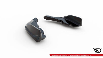 SPLITTER LATERALI POSTERIORI COMPATIBILE PER  V.9 BMW 1 M-PACK / M135I F40  (2019 - )