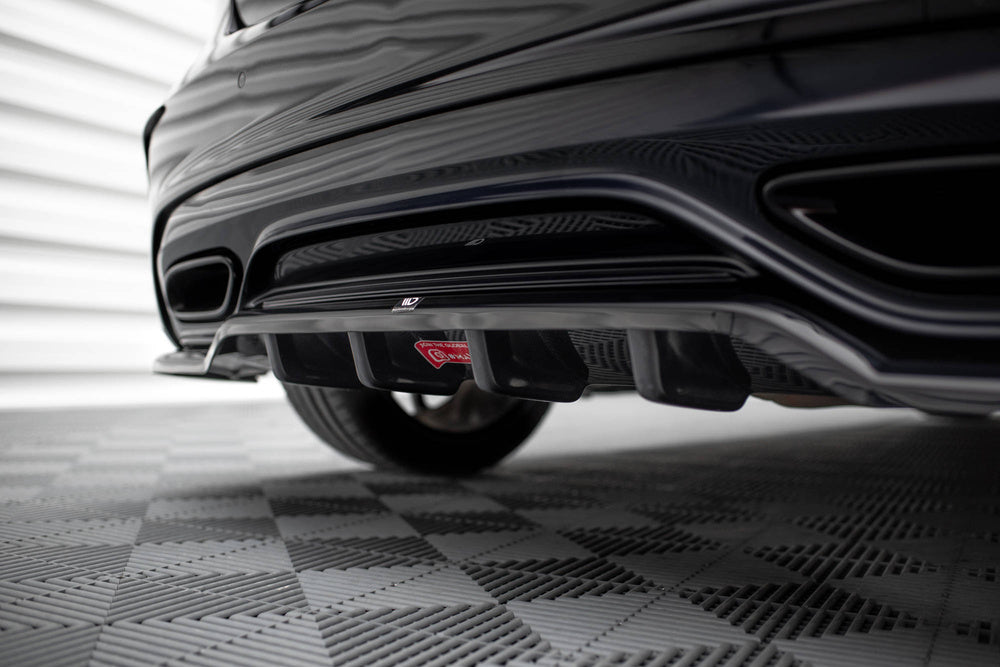 🔥ART.8918 SPLITTER POSTERIORE (CON BARRE VERTICALI) MERCEDES-BENZ A AMG-LINE 🔥